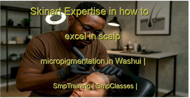 Skinart Expertise in how to excel in scalp micropigmentation in Washui | SmpTraining | SmpClasses | SkinartTraining-China